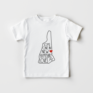 Someone In New Hampshire Loves Me - Kids Shirt