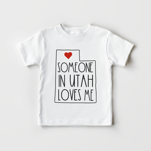 Someone In Utah Loves Me - Kids Shirt
