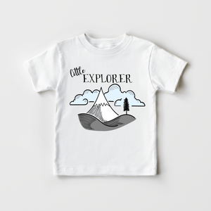 Little Explorer Kids Shirt - Cute Hiking Toddler Shirt