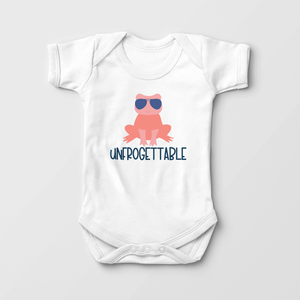 Un-Frog-Gettable Baby Onesie - Funny Frog Bodysuit
