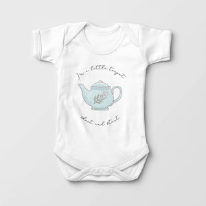 I'm A Little Teapot Baby Onesie - Cute Nursery Rhyme Bodysuit