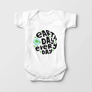Earth Day Every Day Baby Onesie - Save The Planet Bodysuit