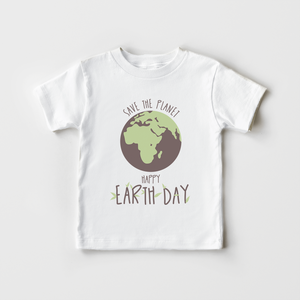 Save The Planet Kids Shirt - Happy Earth Day Toddler Shirt