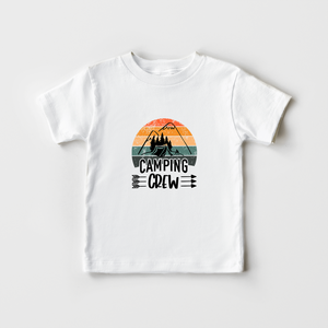 Camping Crew Kids Shirt - Cute Mountain Toddler Shirt
