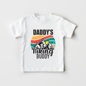 Daddy's Hiking Buddy Kids Shirt - Cute Camping Toddler Shirt