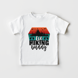 Lil Hiking Buddy Kids Shirt - Cute Retro Hiking Toddler Shirt