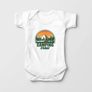Camping Crew Baby Onesie - Cute Adventure Bodysuit