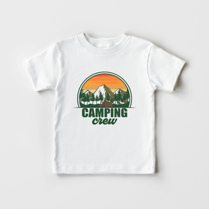 Camping Crew Kids Shirt - Cute Adventure Toddler Shirt