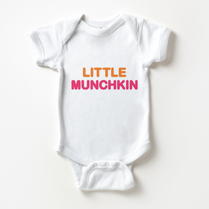 Little Munchkin Baby Onesie - Funny Donut Bodysuit