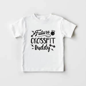 Future Crossfit Buddy Kids Shirt - Cute Workout Toddler Shirt