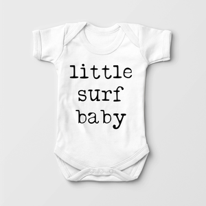 Little Surf Baby Onesie - Minimalist Surfing Bodysuit