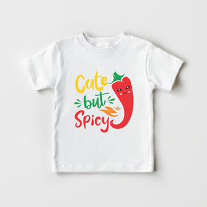 Cute But Spicy Kids Shirt - Funny Chili Pepper Toddler Shirt