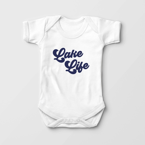 Lake Life Kids Shirt - Cute Retro Sailing Toddler Shirt