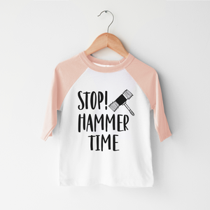 Stop! Hammer Time Kids Shirt - Funny 90's Music Toddler Shirt
