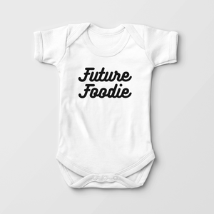Future Foodie Baby Onesie - Cute Hungry Baby Bodysuit