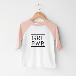 Girl Power Kids Shirt - Cute Feminist Toddler Shirt