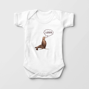 Seal Of Approval Baby Onesie - Funny Animal Bodysuit