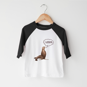 Seal Of Approval Kids Shirt - Funny Animal Toddler Shirt