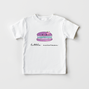 Little Macaroon Kids Shirt- Cute French Toddler Shirt