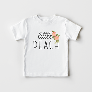Little Peach Kids Shirt - Cute Fruit Toddler Girl Shirt