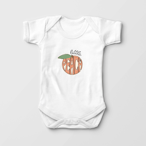 Little Peach Baby Girl Onesie - Cute Southern Baby Bodysuit