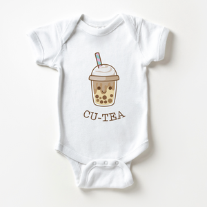 Cu-tea Baby Onesie - Funny Boba Tea Bodysuit