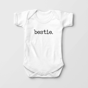 Bestie Baby Onesie - Cute Minimalist Bodysuit