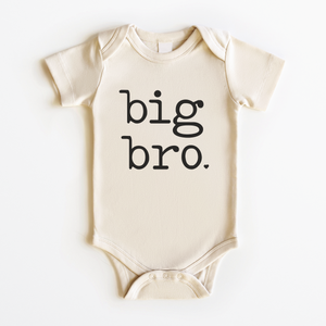 Big Bro Baby Onesie - Minimal Sibling Bodysuit