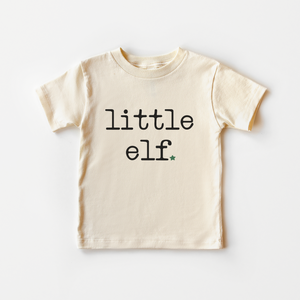 Little Elf Toddler Shirt - Vintage Christmas Kids Tee