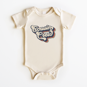Cousin Crew Baby Onesie - Retro Natural Bodysuit