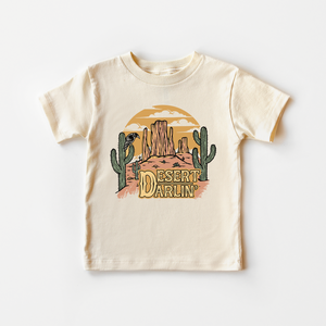 Desert Darlin Toddler Shirt - Vintage Desert Kids Tee