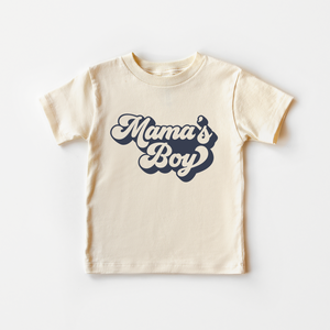 Mama's Boy Toddler Shirt - Retro Boys Kids Tee