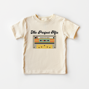 The Perfect Mix Toddler Shirt - Retro Cassette Kids Tee