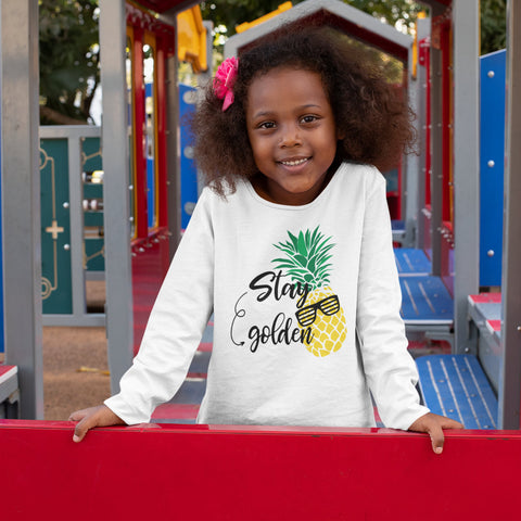 Kids store pineapple shirt